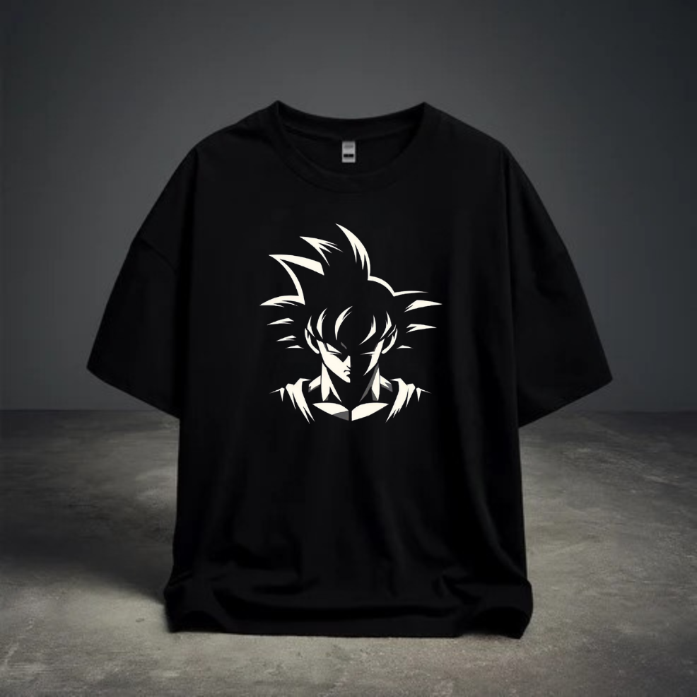 DROP SHOULDER T-SHIRT - Goku Drip