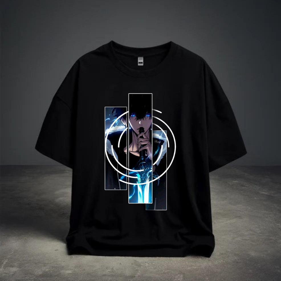 DROP SHOULDER T-SHIRT - Solo Leveling