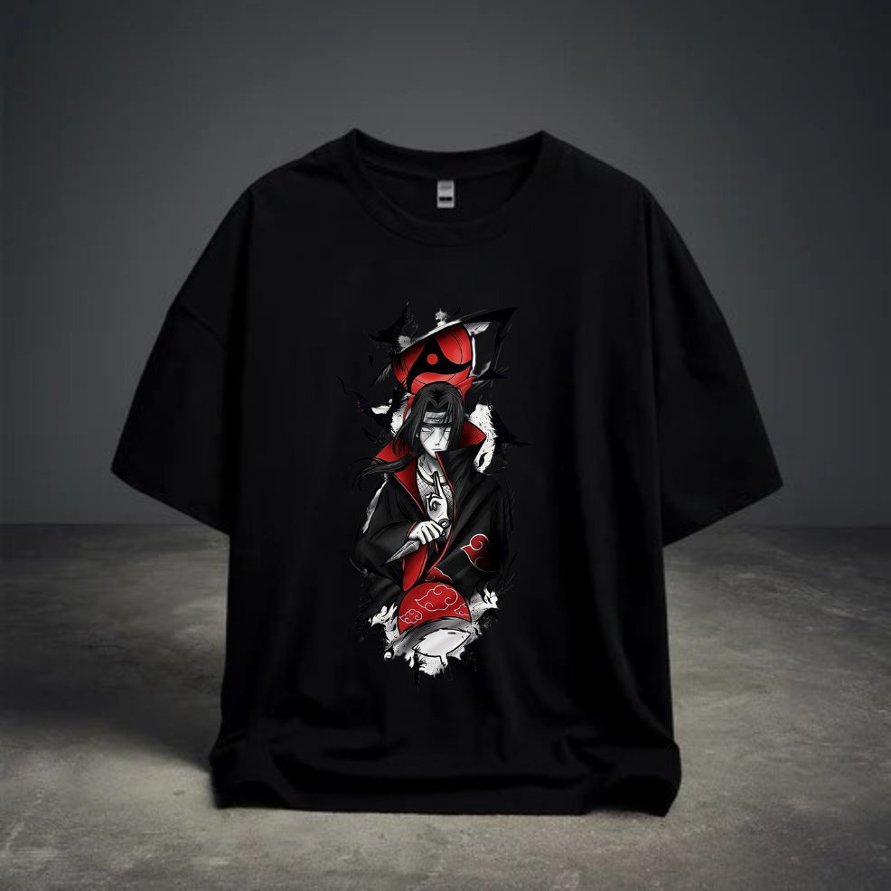 DROP SHOULDER T-SHIRT - Itachi