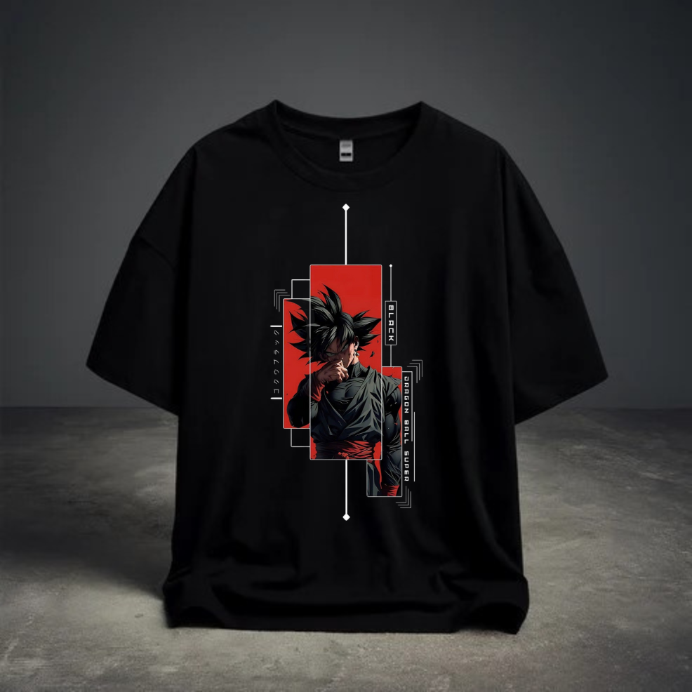 DROP SHOULDER T-SHIRT - SAIYAN BLOOD
