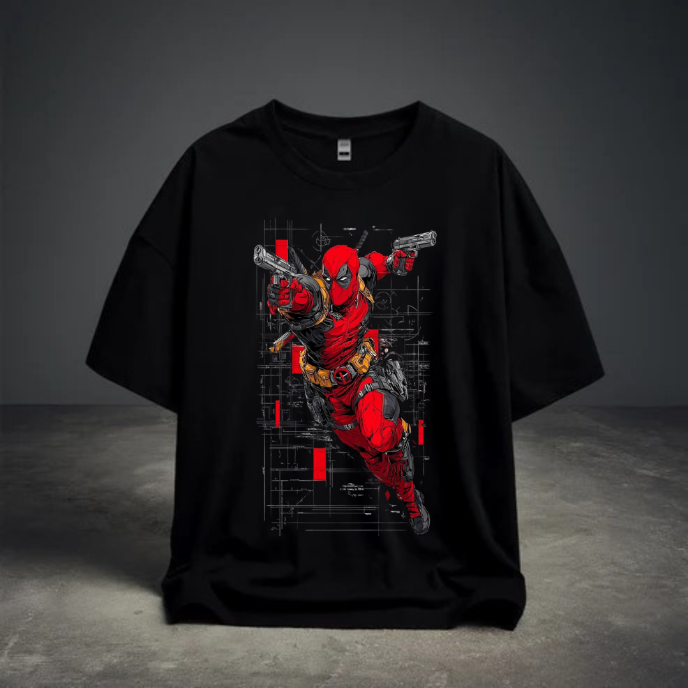 DROP SHOULDER T-SHIRT - Deadpool