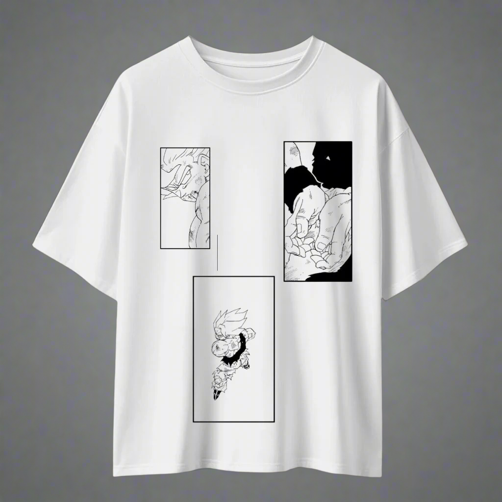 DROP SHOULDER T-SHIRT - Dragon Ball Drip