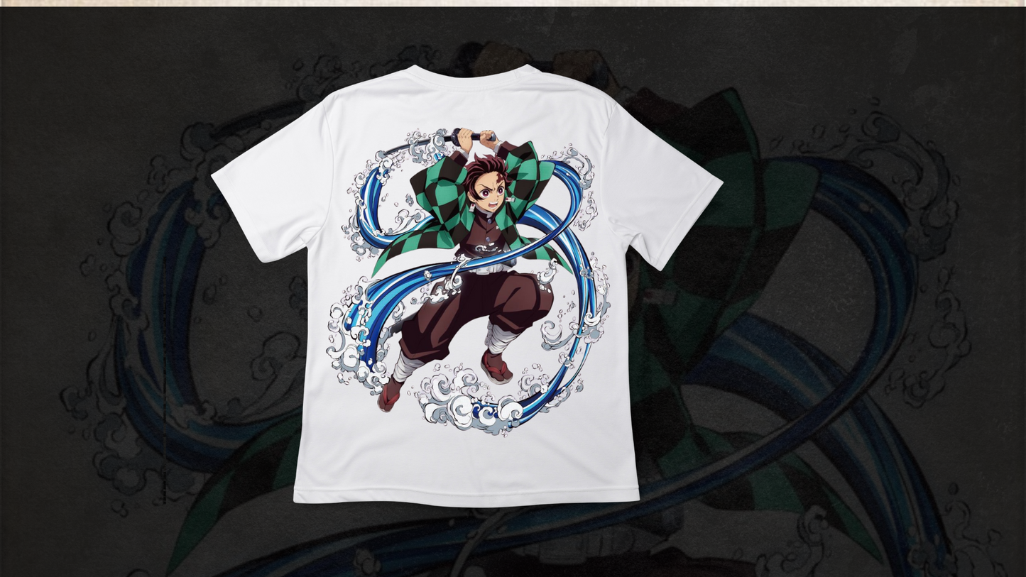 DROP SHOULDER T- SHIRT - Nichirin Flow
