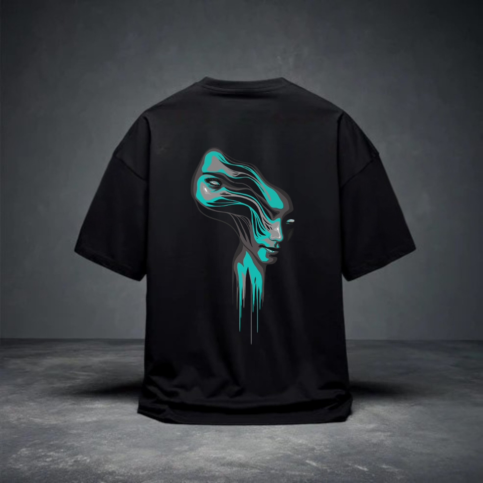 DROP SHOULDER T-SHIRT - Vibe Meltdown