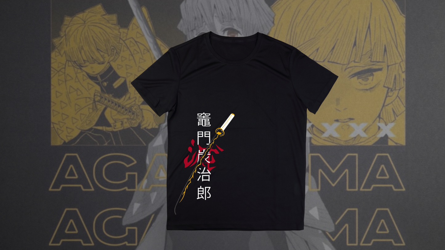 DROP SHOULDER T- SHIRT - Yellow Storm