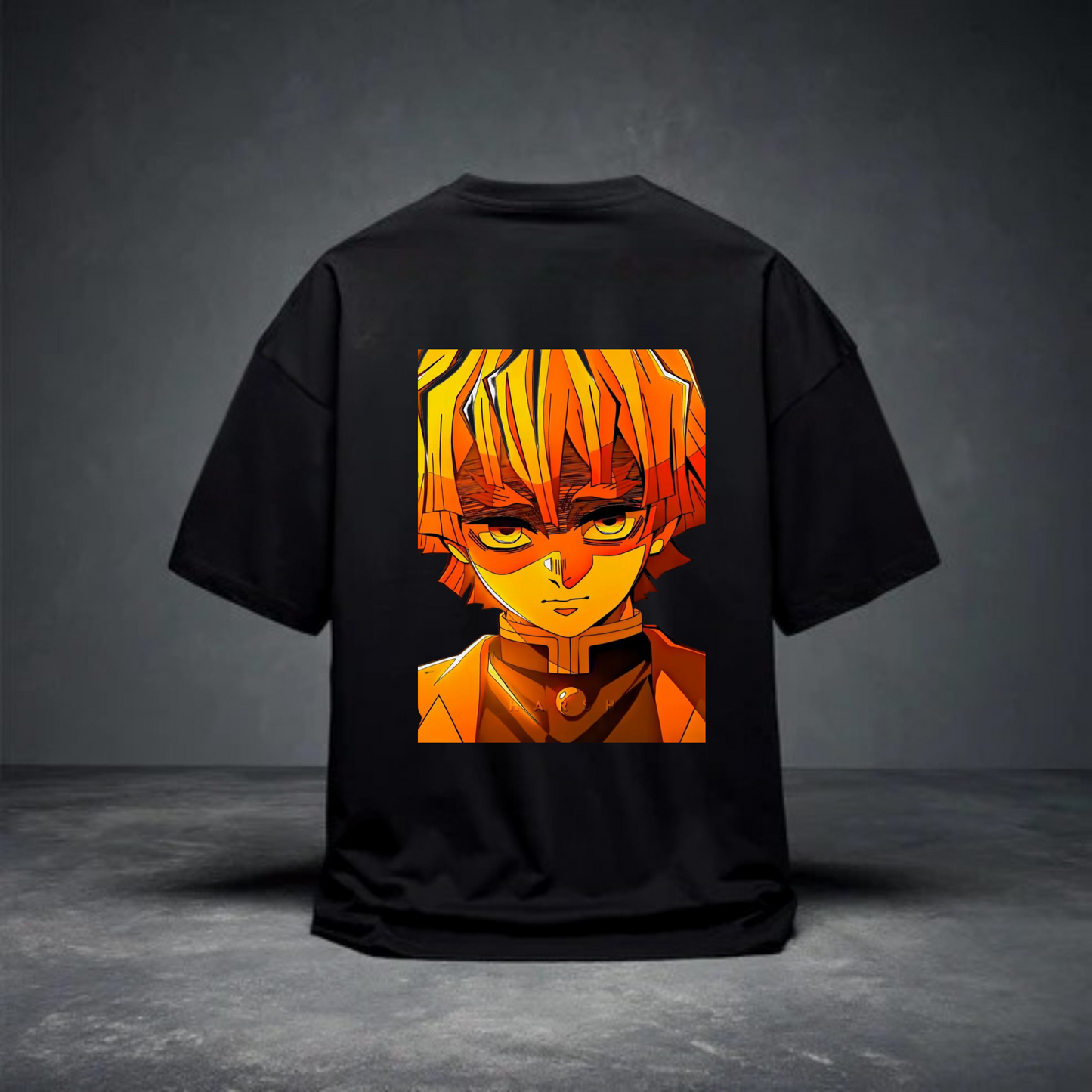 DROP SHOULDER T-SHIRT - Zenitsu Death Stare