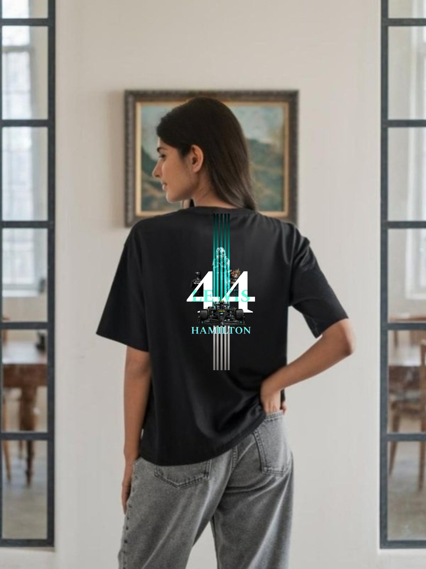 DROP SHOULDER T-SHIRT -Zyaar x 44: The Hamilton Tribute