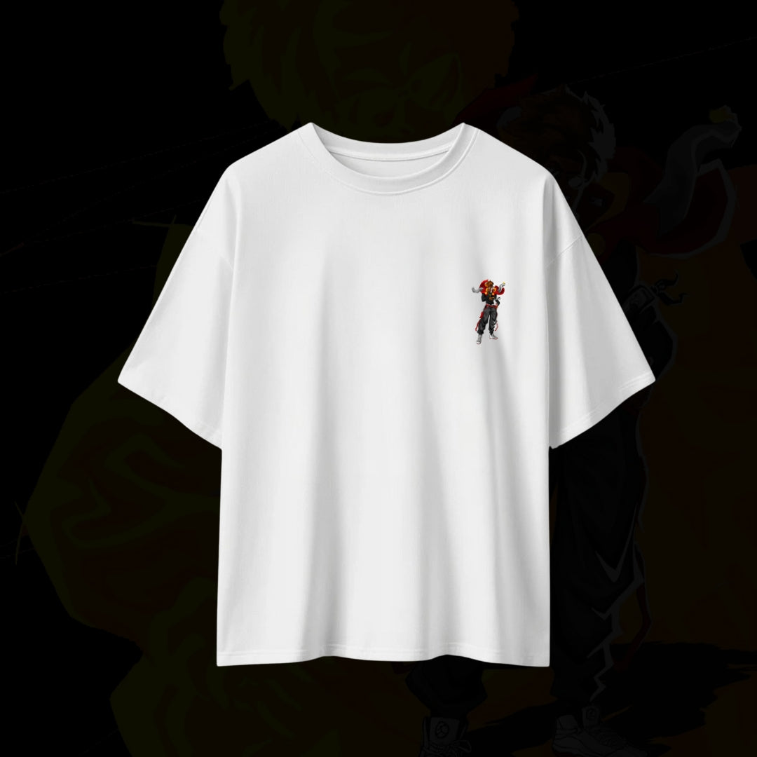 DROP SHOULDER T- SHIRT - Paint Rebellion
