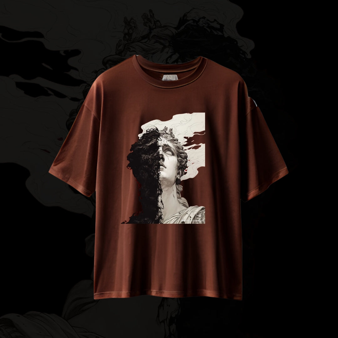 DROP SHOULDER T- SHIRT - Apollo in Ashes
