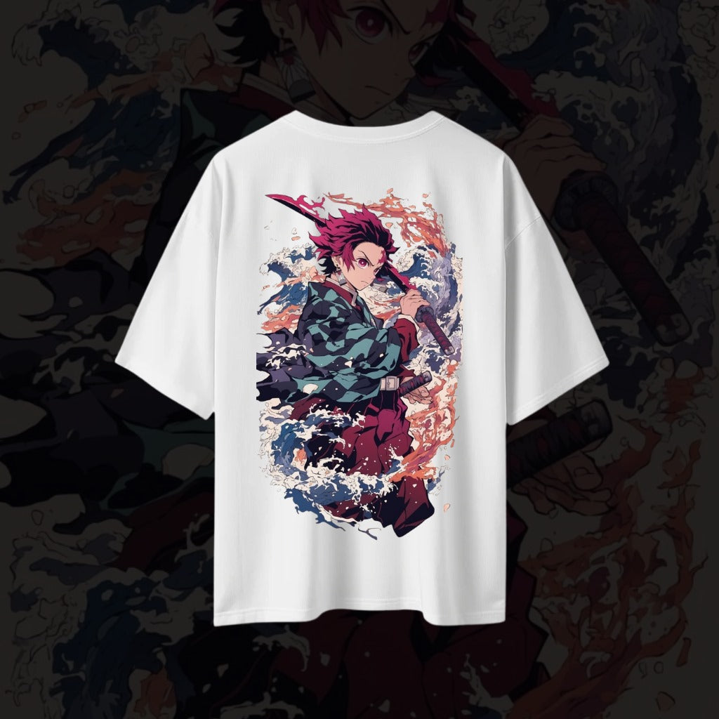 DROP SHOULDER T- SHIRT - Breath of the Sun