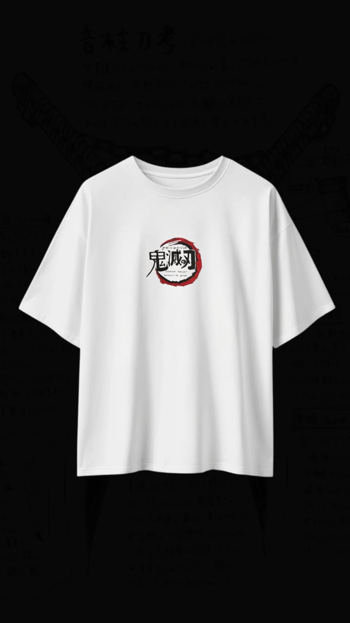DROP SHOULDER T- SHIRT - Sound of the Blade