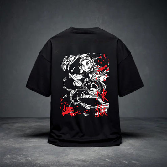 DROP SHOULDER T- SHIRT - Heart of Fire