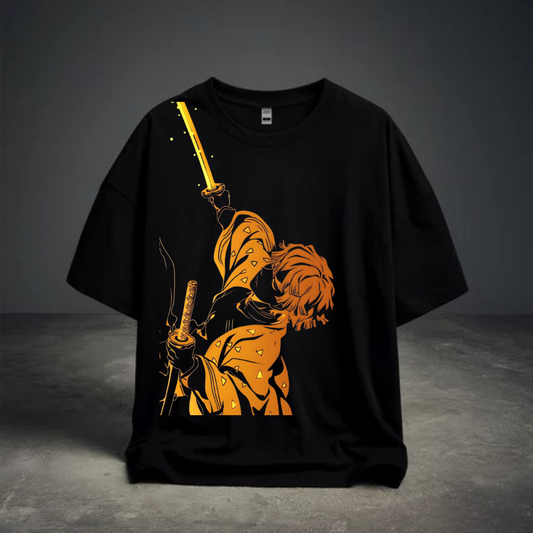 DROP SHOULDER T- SHIRT - First Form : Flash Tee