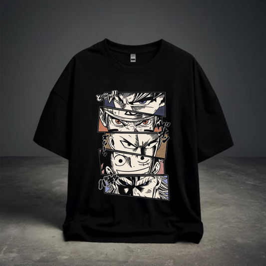 DROP SHOULDER T-SHIRT -  Shonen Showdown