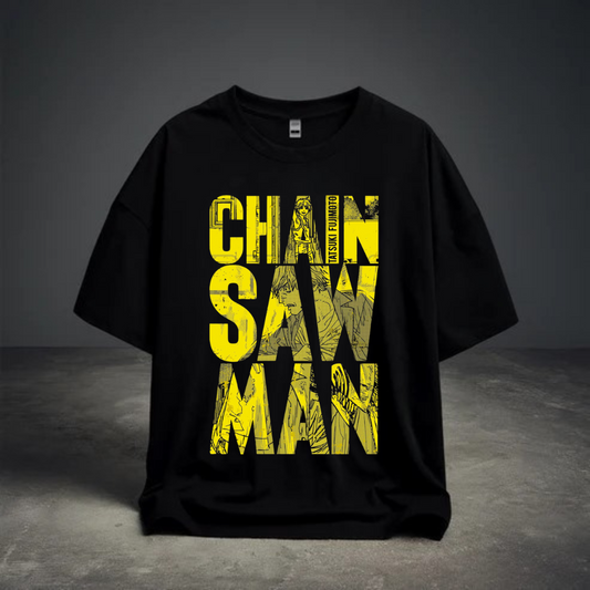 DROP SHOULDER T-SHIRT -  Chainsaw Man