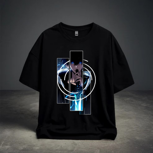 DROP SHOULDER T-SHIRT -  Solo Leveling