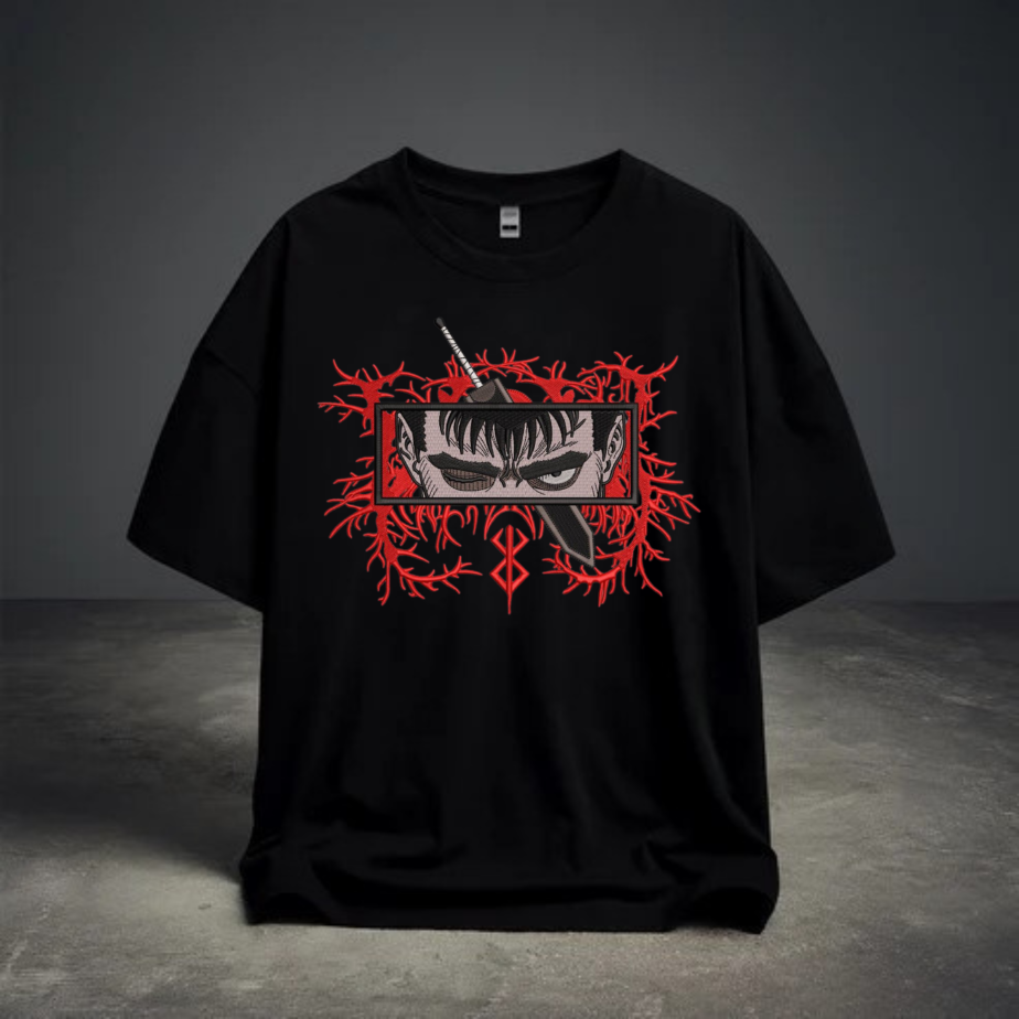 DROP SHOULDER T-SHIRT -  Berserk