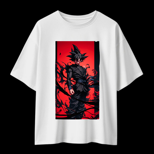 DROP SHOULDER T-SHIRT - Dark Aura