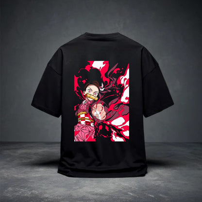 DROP SHOULDER T- SHIRT - Bamboo Bloom