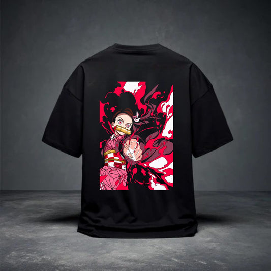 DROP SHOULDER T- SHIRT - Bamboo Bloom