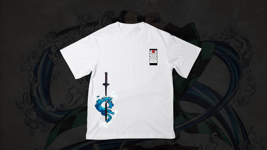 DROP SHOULDER T- SHIRT - Nichirin Flow