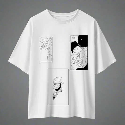 DROP SHOULDER T-SHIRT -  Dragon Ball Drip