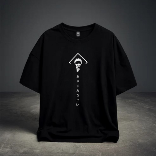 DROP SHOULDER T-SHIRT -  Domain of Gojo
