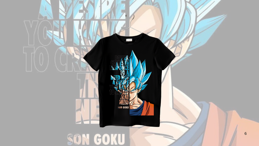 DROP SHOULDER T-SHIRT -  Son Goku