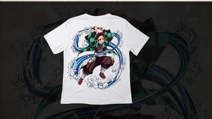 DROP SHOULDER T- SHIRT - Nichirin Flow