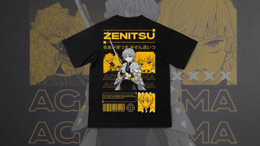 DROP SHOULDER T- SHIRT - Yellow Storm