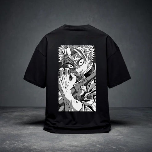 DROP SHOULDER T- SHIRT - Steel Storm