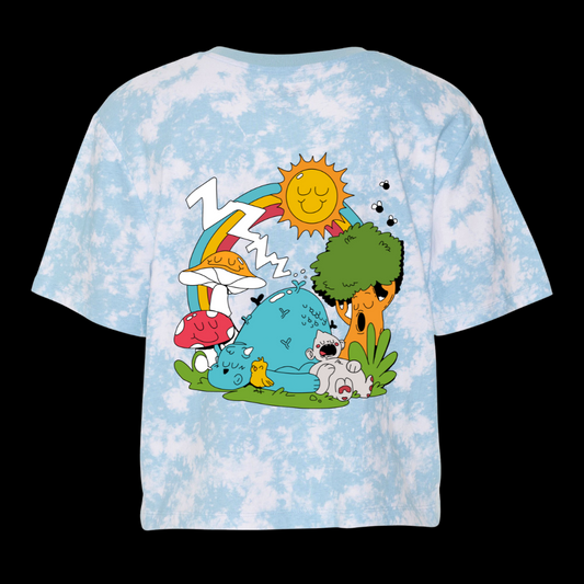 TIE DYE DROP SHOULDER T-SHIRT – DREAMY NAP