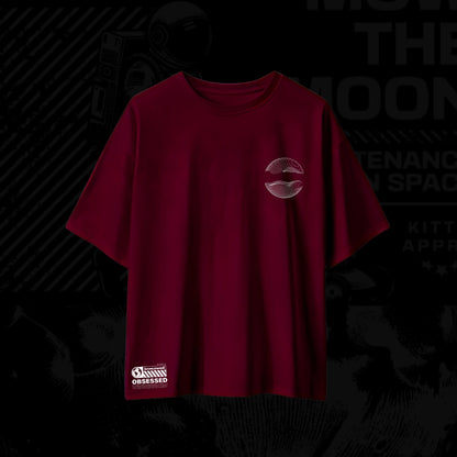 DROP SHOULDER T- SHIRT - Mow The Moon