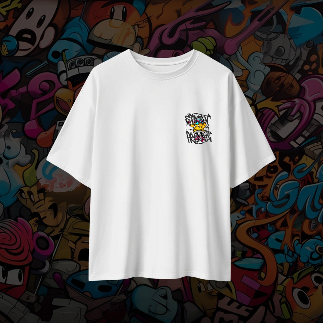 DROP SHOULDER T- SHIRT - Graffiti Faze