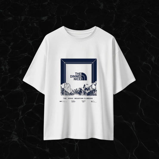 DROP SHOULDER T- SHIRT - Dinwei Ridge