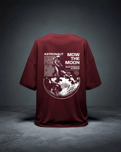 DROP SHOULDER T- SHIRT - Mow The Moon