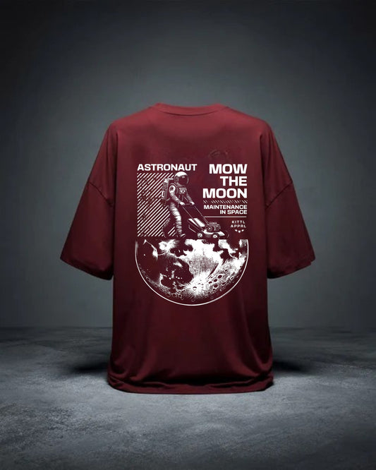 DROP SHOULDER T- SHIRT - Mow The Moon