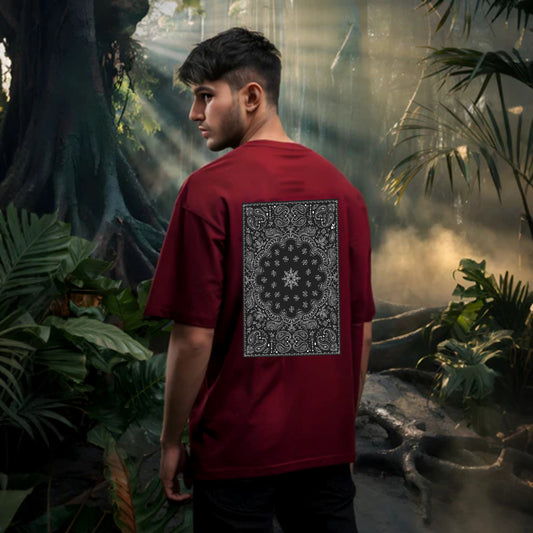 DROP SHOULDER T- SHIRT - Sacred Code