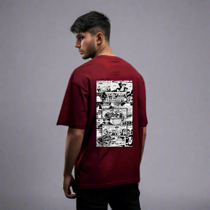 DROP SHOULDER T- SHIRT - One Drop