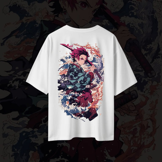 DROP SHOULDER T- SHIRT - Breath of the Sun