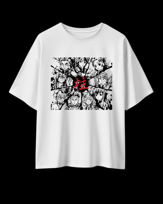 DROP SHOULDER T-SHIRT - The Hashiras